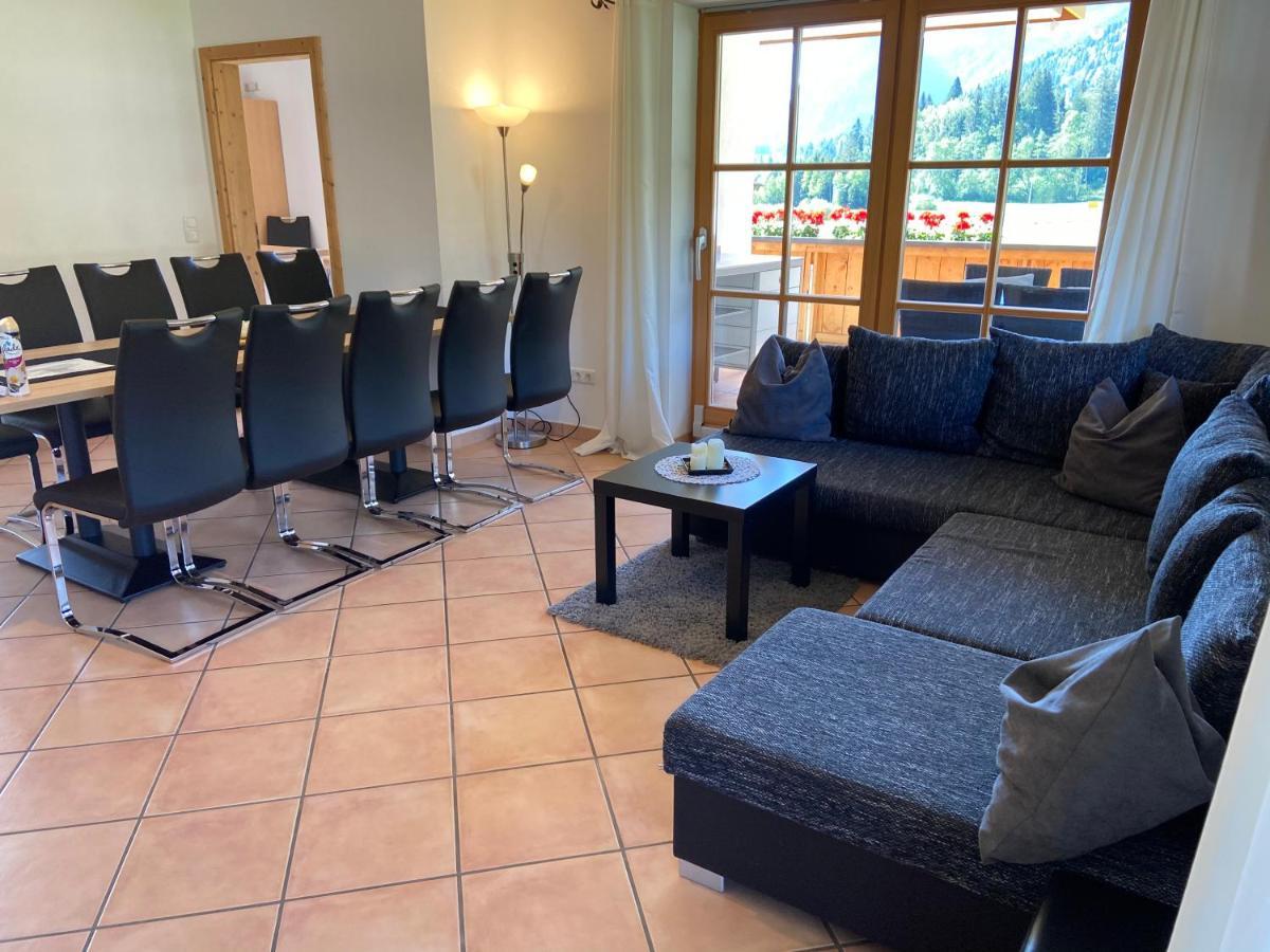 Ferienwohnung Mit Bergblick Unterammergau Exterior foto